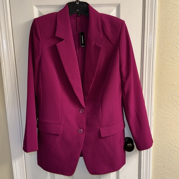 EXPRESS! pink Blazer. NWT! - Picture 3 of 3